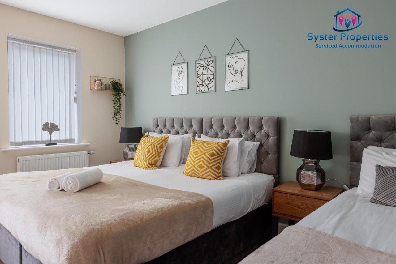 Syster Properties Serviced Accommodation Leicester 5 Bedroom House Glen View Exteriör bild