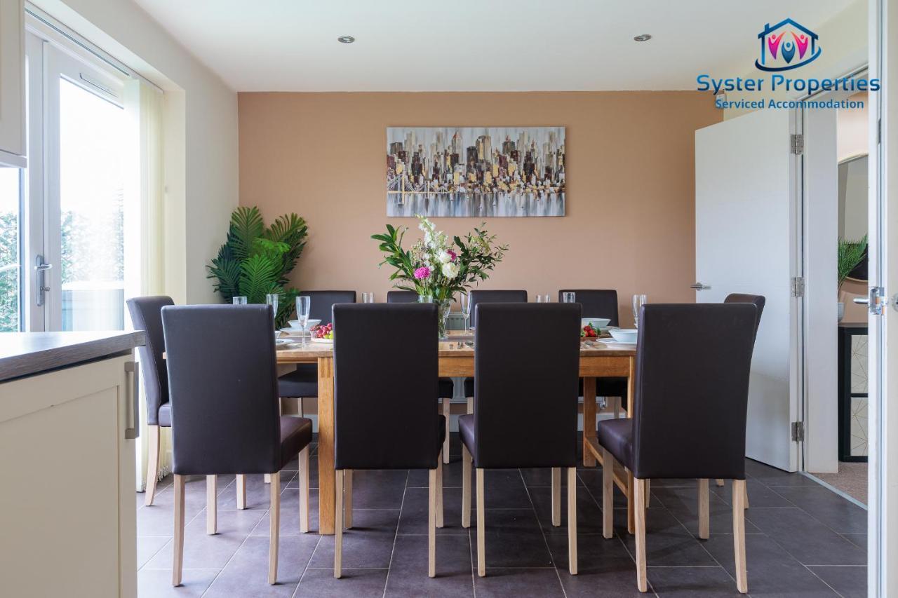 Syster Properties Serviced Accommodation Leicester 5 Bedroom House Glen View Exteriör bild