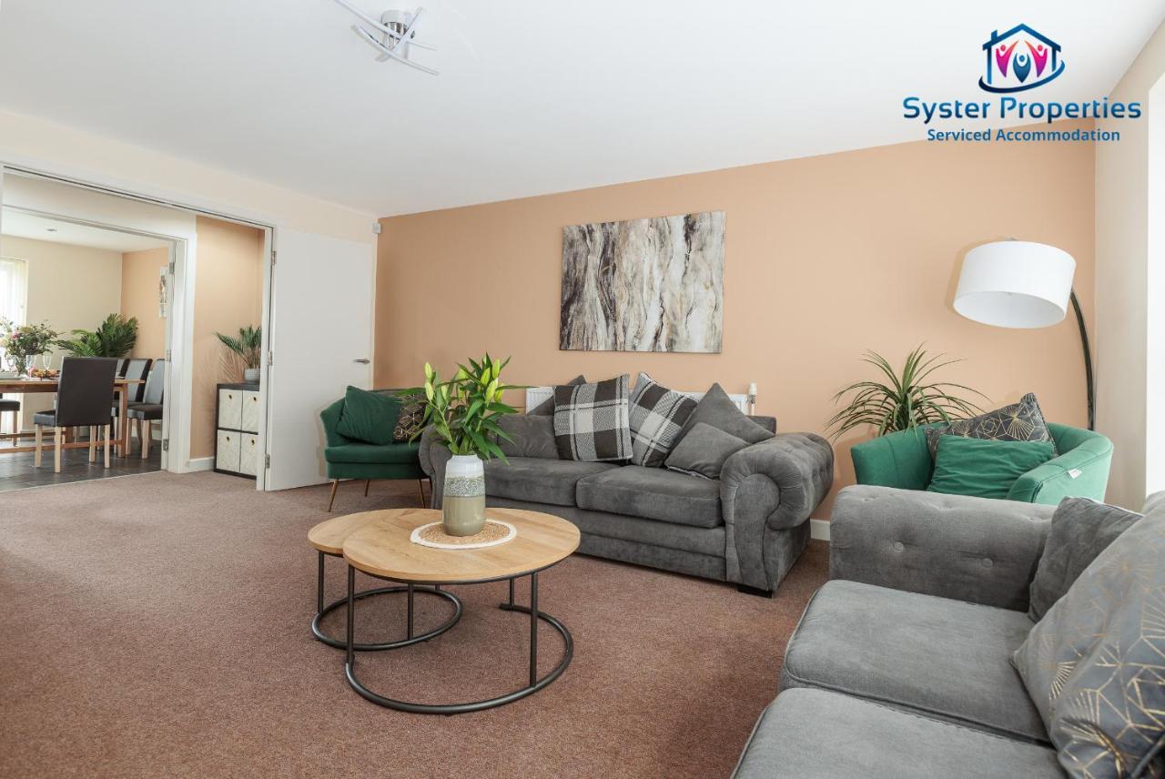 Syster Properties Serviced Accommodation Leicester 5 Bedroom House Glen View Exteriör bild