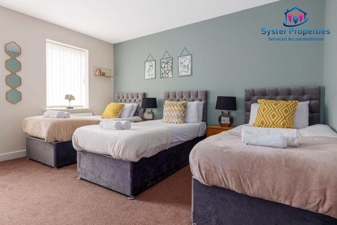 Syster Properties Serviced Accommodation Leicester 5 Bedroom House Glen View Exteriör bild