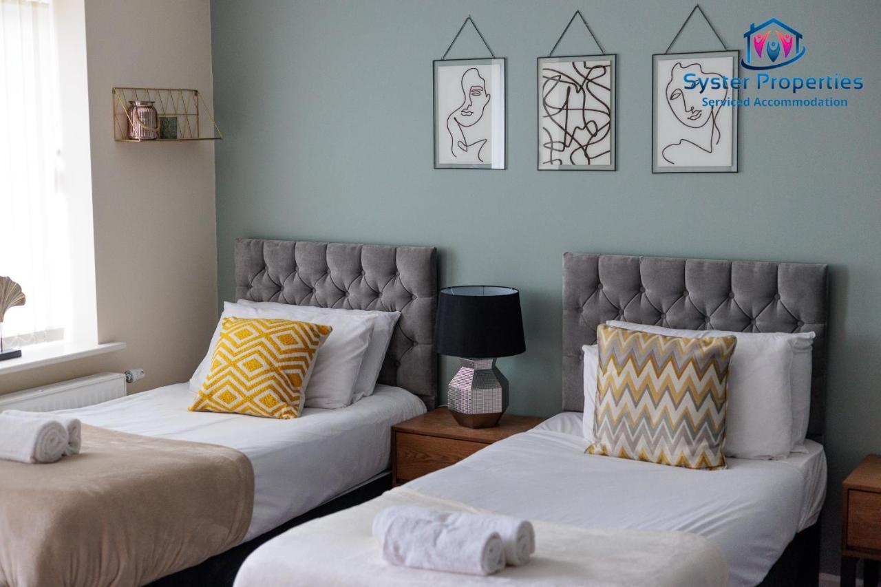 Syster Properties Serviced Accommodation Leicester 5 Bedroom House Glen View Exteriör bild