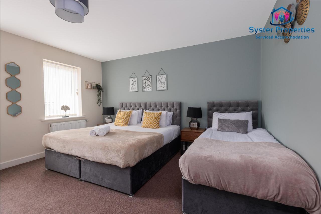 Syster Properties Serviced Accommodation Leicester 5 Bedroom House Glen View Exteriör bild