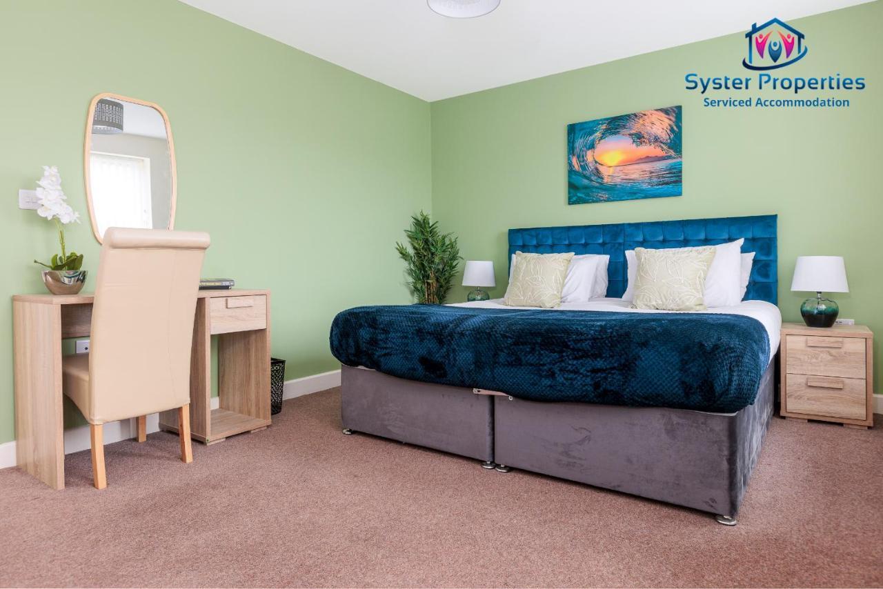 Syster Properties Serviced Accommodation Leicester 5 Bedroom House Glen View Exteriör bild