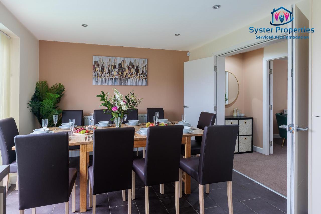 Syster Properties Serviced Accommodation Leicester 5 Bedroom House Glen View Exteriör bild
