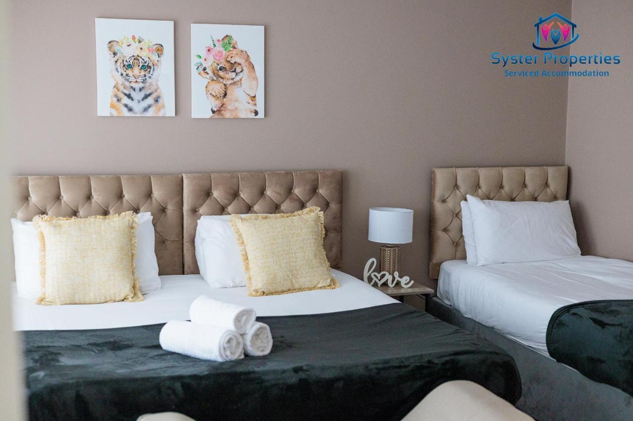 Syster Properties Serviced Accommodation Leicester 5 Bedroom House Glen View Exteriör bild