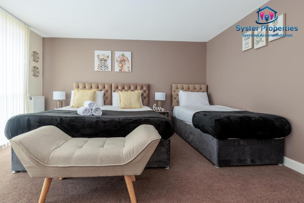 Syster Properties Serviced Accommodation Leicester 5 Bedroom House Glen View Exteriör bild